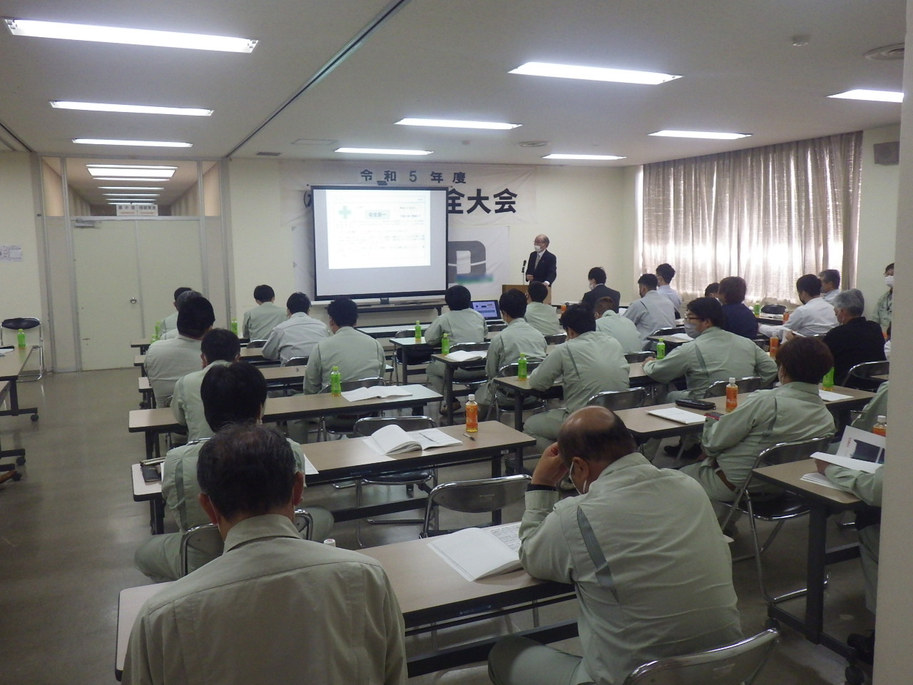 令和５年6月3日（土）　安全大会【講話】　新潟県新発田市内　某所